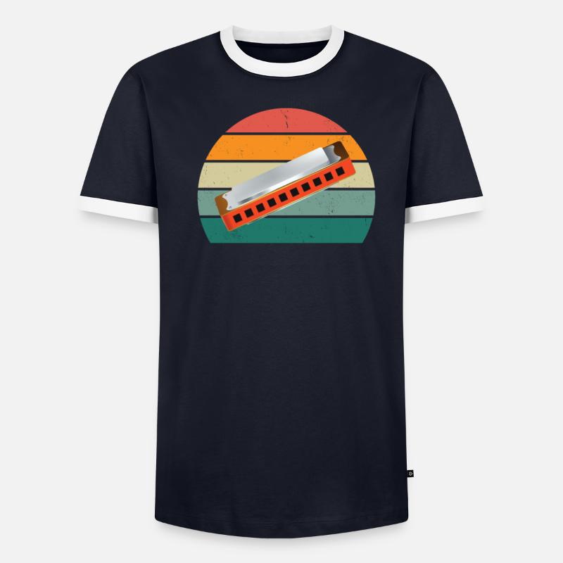 Harmonica Harmonica player Harmonicas - Men's Ringer Shirt - undefined