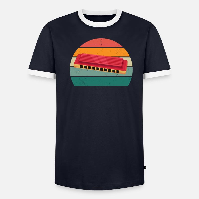 Harmonica Harmonica player Harmonicas - Men's Ringer Shirt - undefined