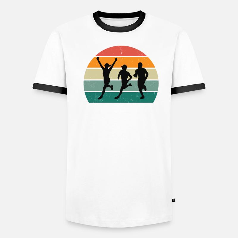 Race Runner Runner Renner Renner Jogging Men's Ringer Shirt