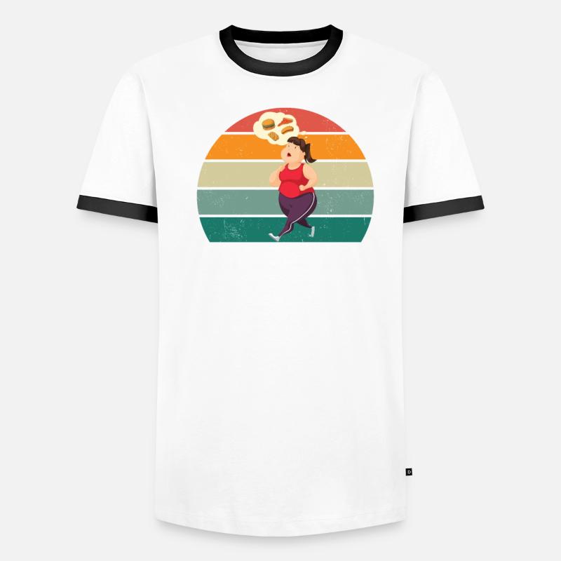 Race Runner Runner Renner Renner Jogging Men's Ringer Shirt