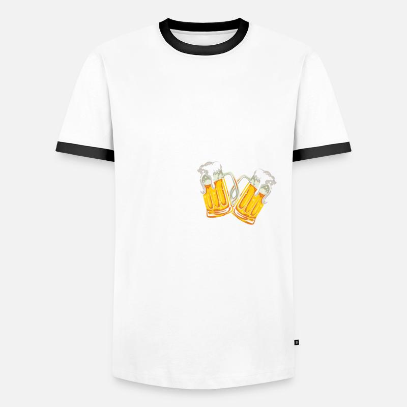 60. Geburtstag Männer Geschenk Bier Humor Männer Kontrast-T-Shirt