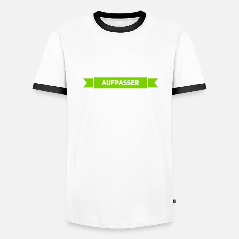 ich bin ein Aufpasser Männer Kontrast-T-Shirt