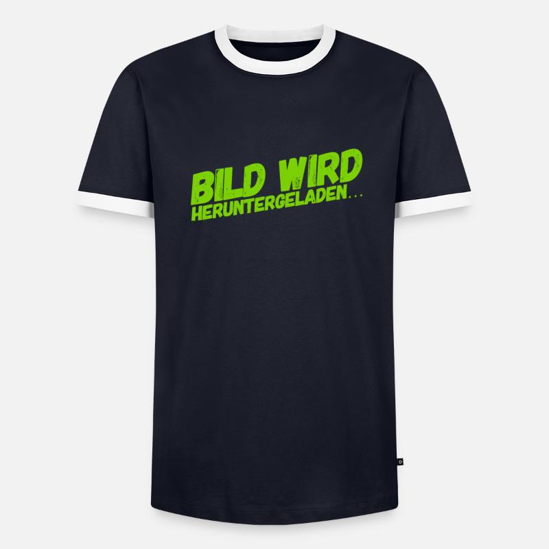das Bild wird heruntergeladen - Männer Kontrast-T-Shirt - undefined