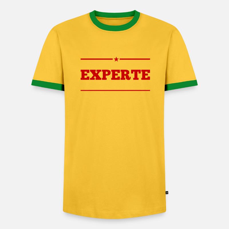 ich bin eine Koryphäe - Männer Kontrast-T-Shirt - undefined