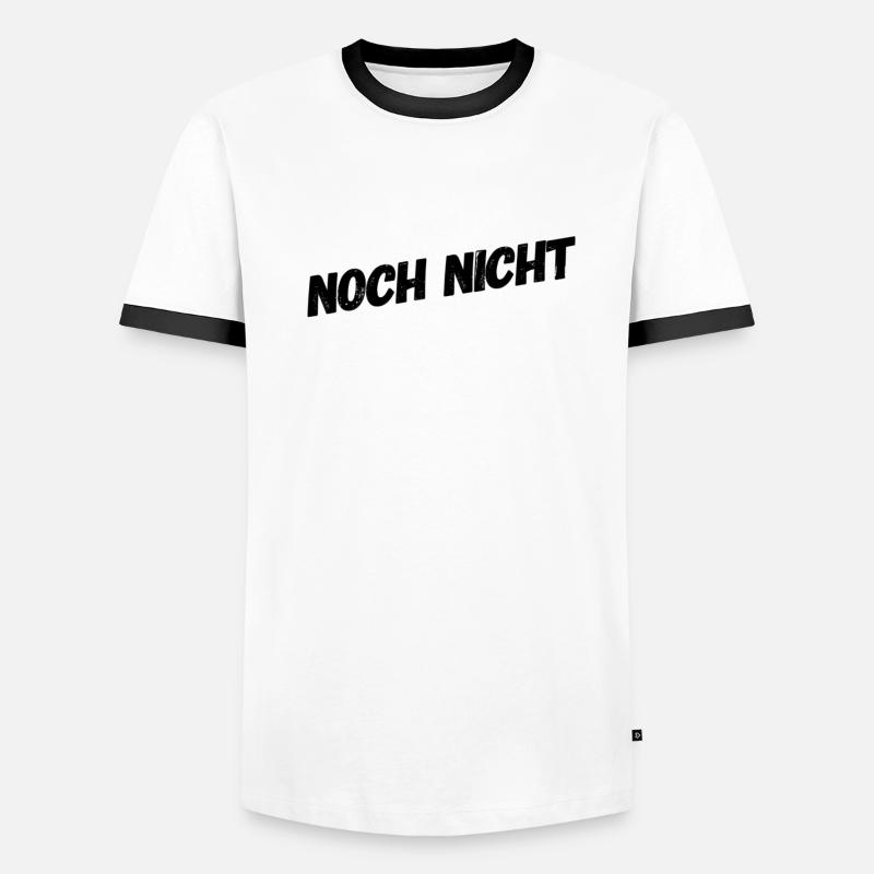später Männer Kontrast-T-Shirt