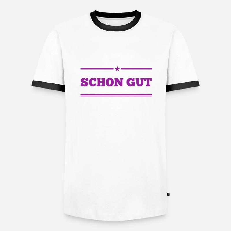 kein Problem Männer Kontrast-T-Shirt