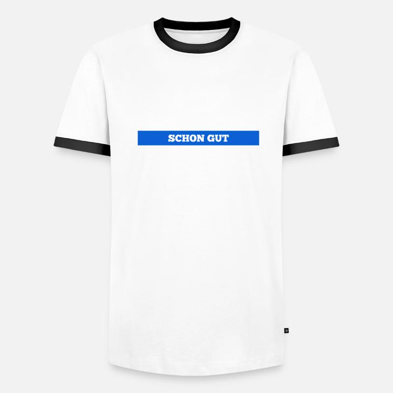 kein Problem Männer Kontrast-T-Shirt