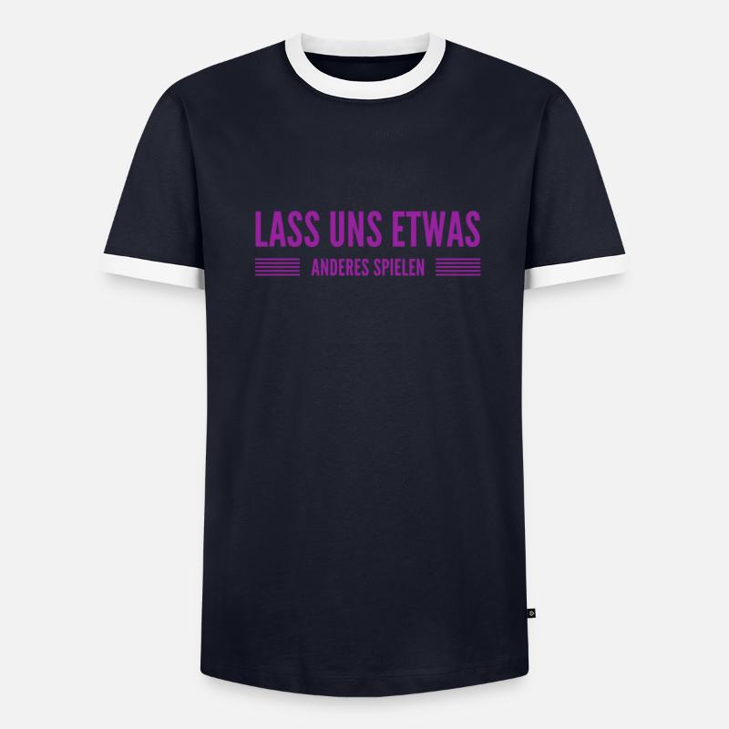 wir brauchen eine Alternative Männer Kontrast-T-Shirt