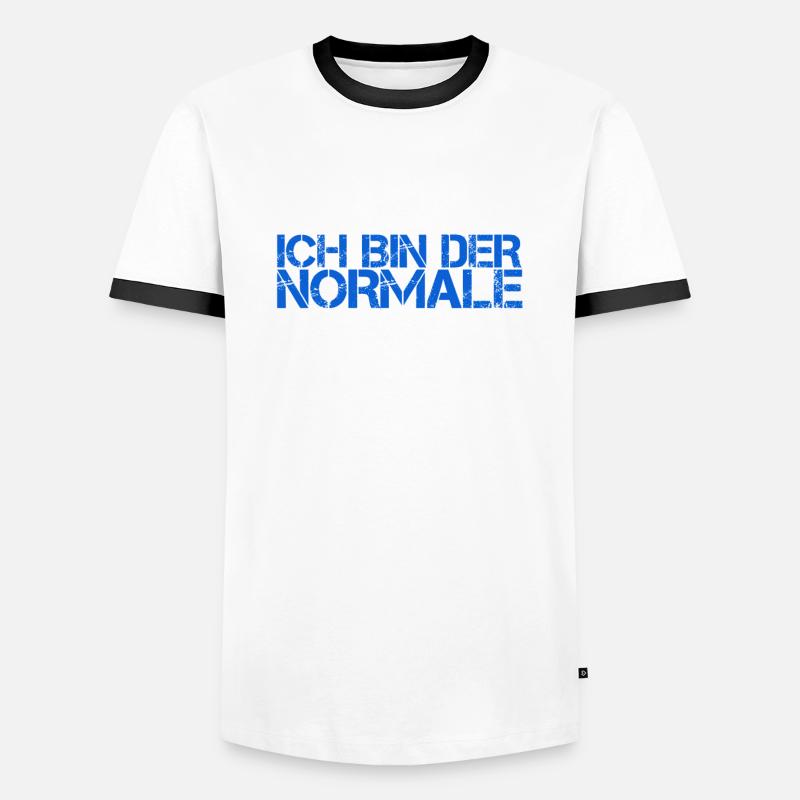 durchschnittlich Männer Kontrast-T-Shirt