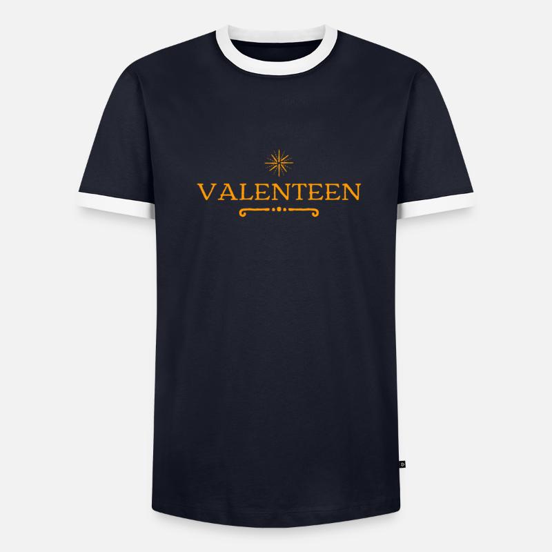 J’aime la Saint-Valentin T-shirt contrasté Homme