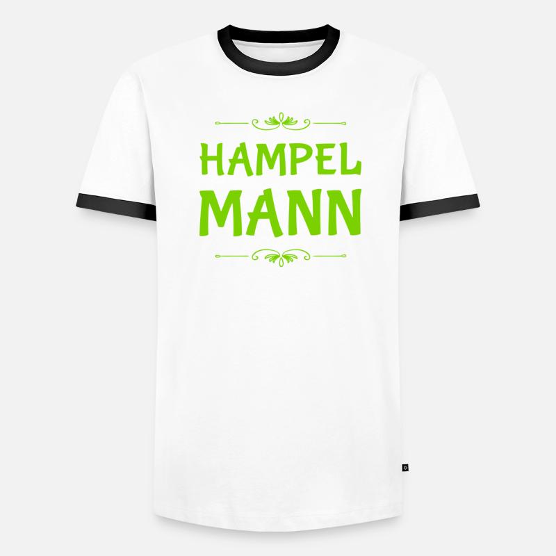 vor dir steht ein Hampelmann Männer Kontrast-T-Shirt
