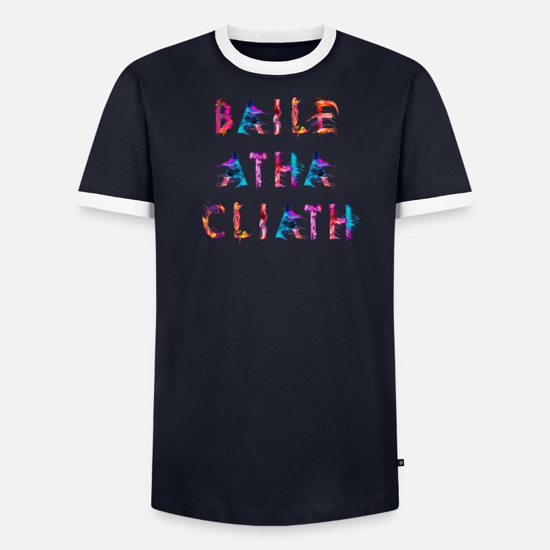 Baile atha cliath dublin Männer Kontrast-T-Shirt
