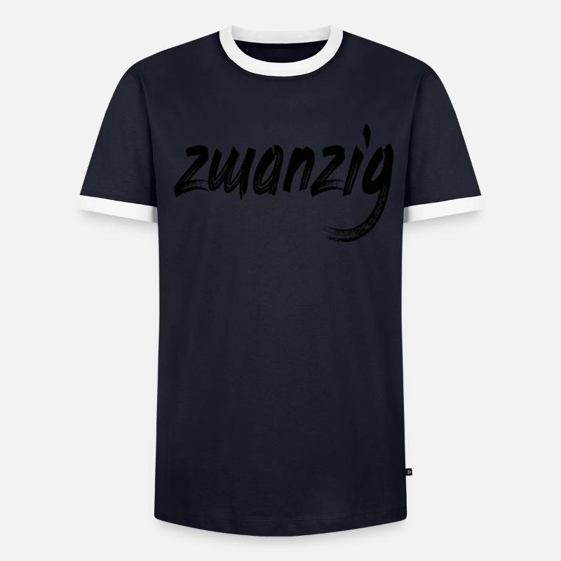 20 Jahre Geburtstag Geschenk Männer Kontrast-T-Shirt