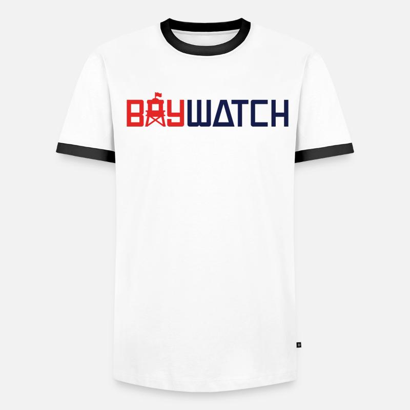 Baywatch Logo Men's Ringer Shirt