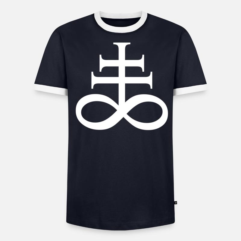 Léviathan Cross T-shirt contrasté Homme