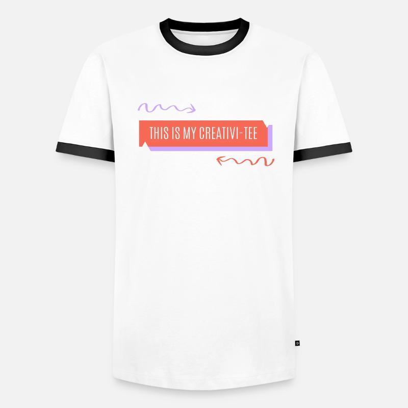 This Is My Creativi tea Men's Ringer Shirt