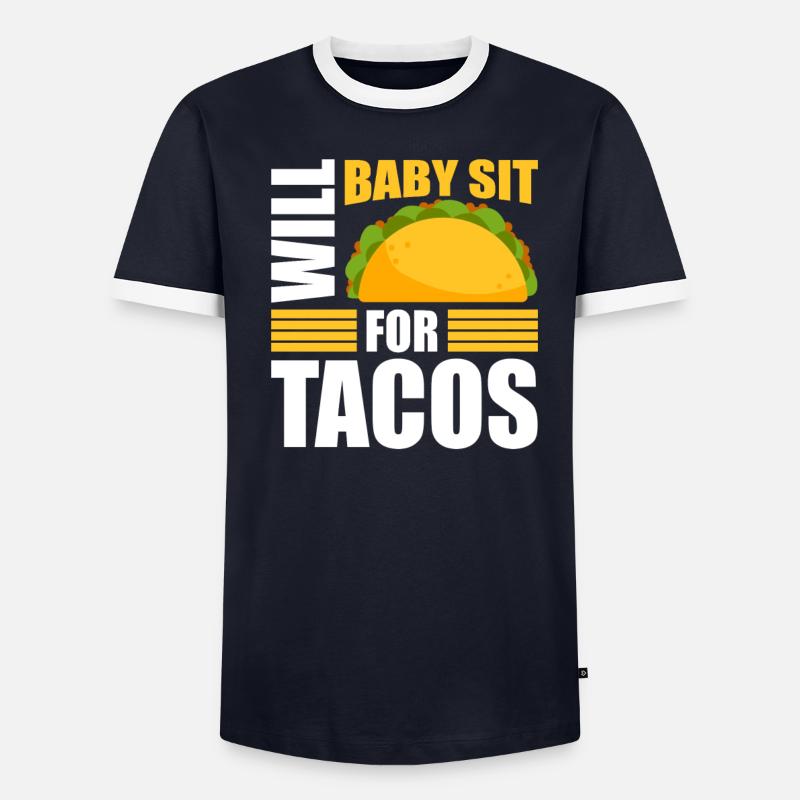 Babysitter Geschenk Babysitting Bester Babysitter - Männer Kontrast-T-Shirt - undefined