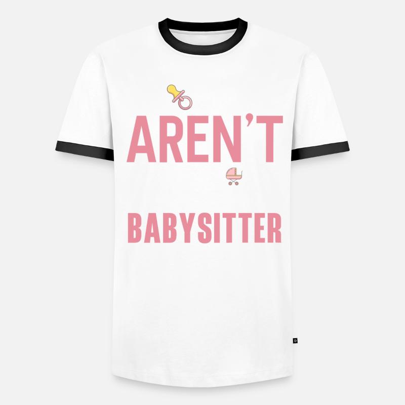 Babysitter Geschenk Babysitting Bester Babysitter Männer Kontrast-T-Shirt