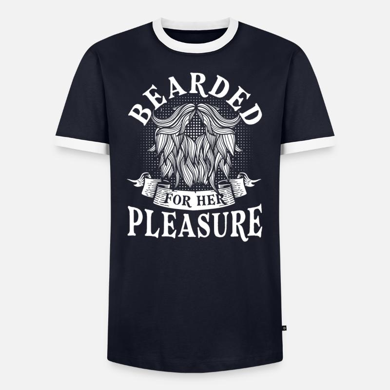 Bärte Spruch Lustiges Bartgeschenk Bart - Männer Kontrast-T-Shirt - undefined