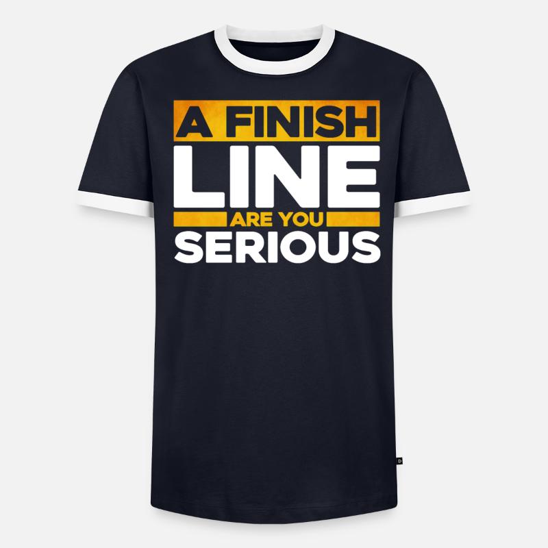 Diskuswerfen Diskuswerfer Geschenk - Männer Kontrast-T-Shirt - undefined