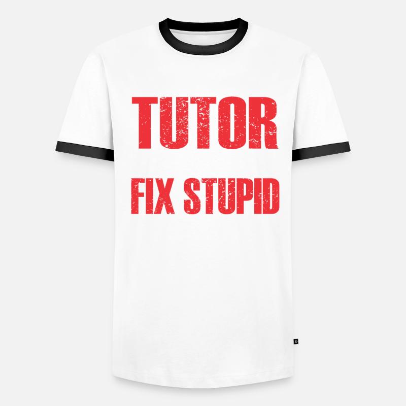 Tutor Geschenk Tutor Männer Kontrast-T-Shirt