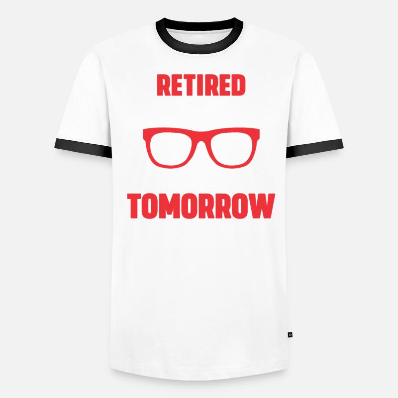 Opticien Gift Optometry T-shirt contrasté Homme