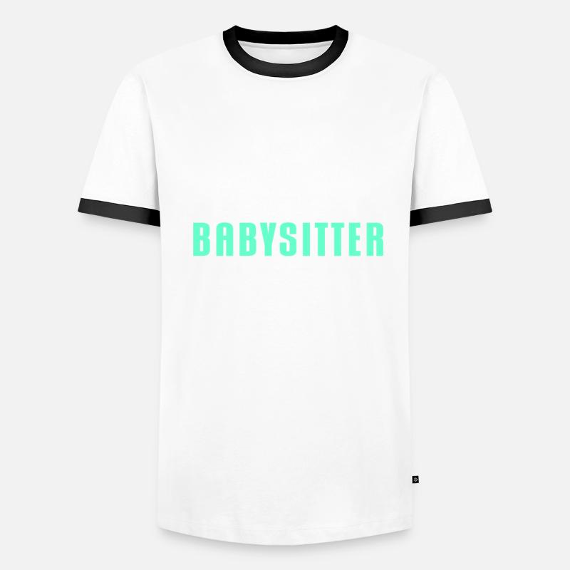 Babysitter Babysitting Men's Ringer Shirt