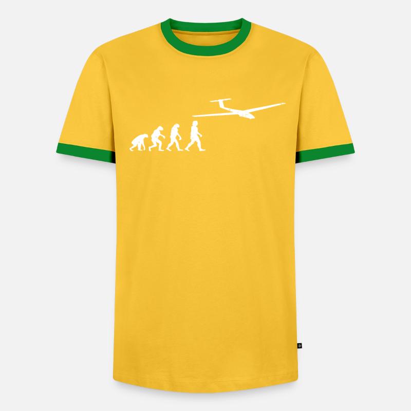 Gliding Glider Glider Evolution - Men's Ringer Shirt - undefined