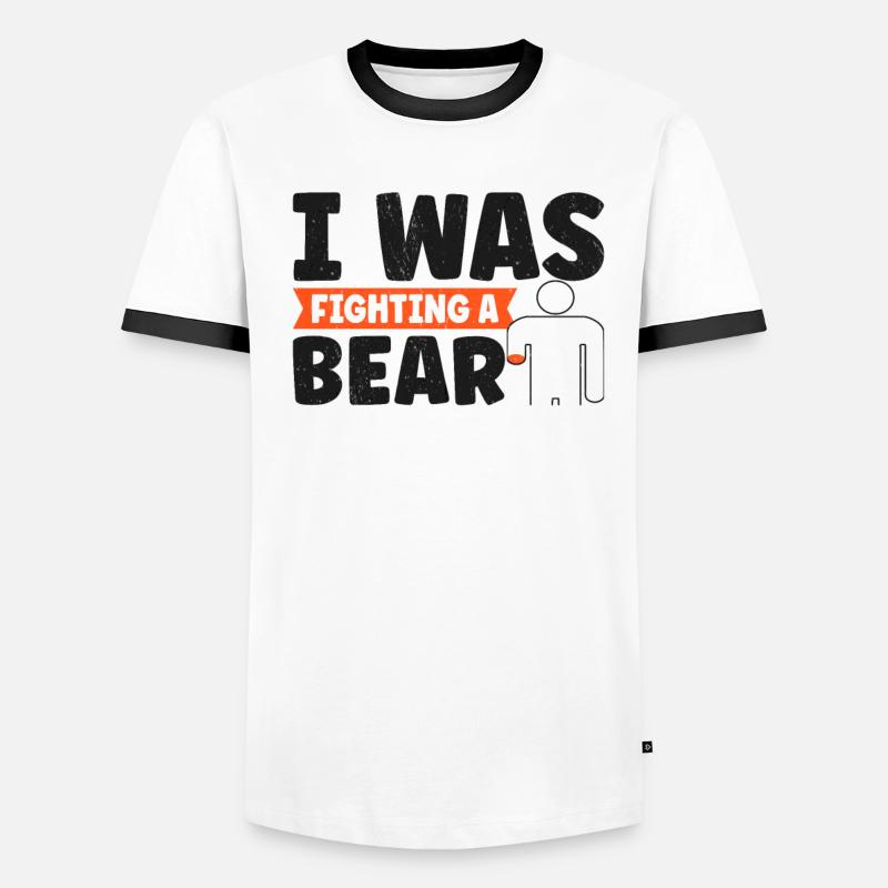 Amputation de l’amputation du bras de la main requise T-shirt contrasté Homme