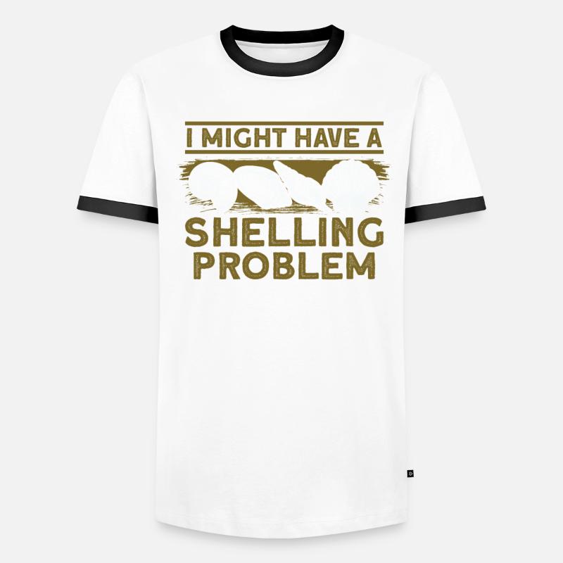 seashells shell collector shell collecting Gift Männer Kontrast-T-Shirt