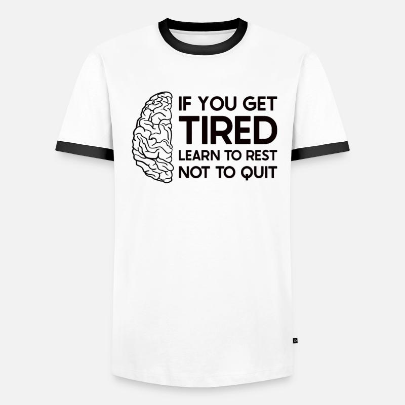 Schlaganfall Survivor Schlaganfall Bewusstsein Männer Kontrast-T-Shirt