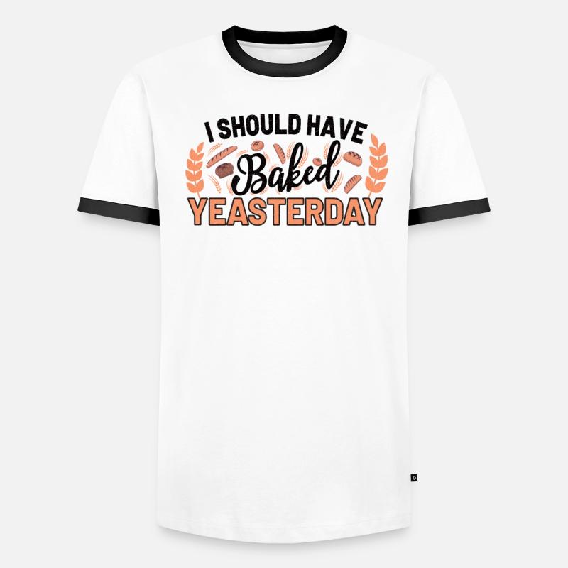 Bread baking bakery bread baker bread baking machine Men's Ringer Shirt