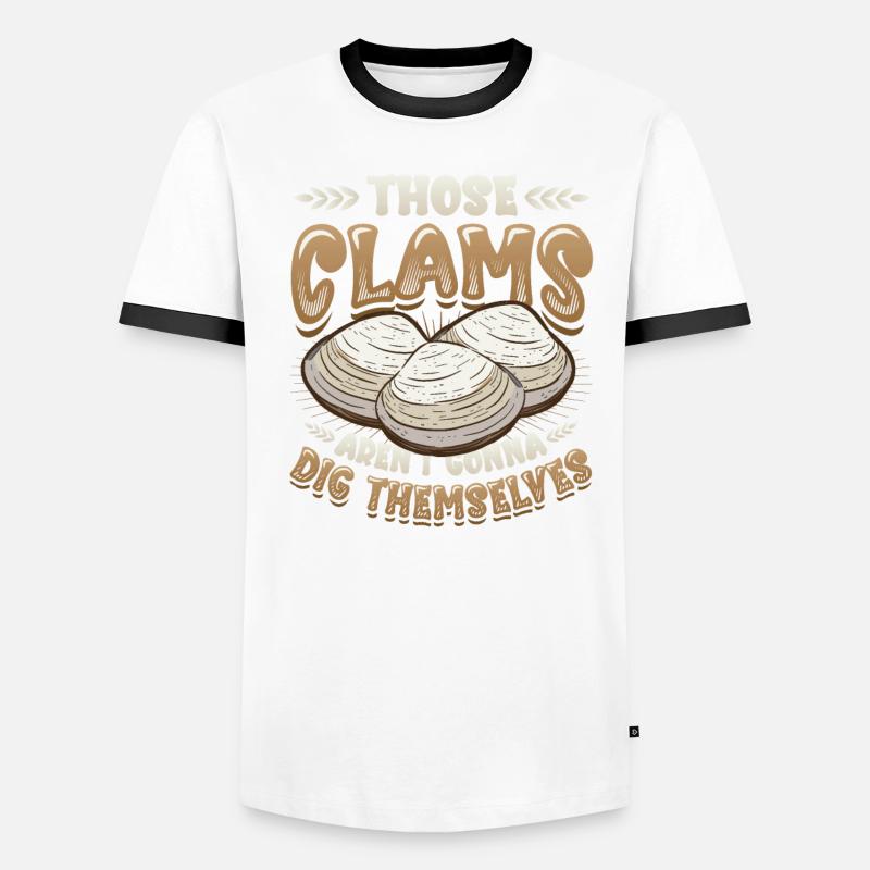 These shells do not dig themselves out Men's Ringer Shirt