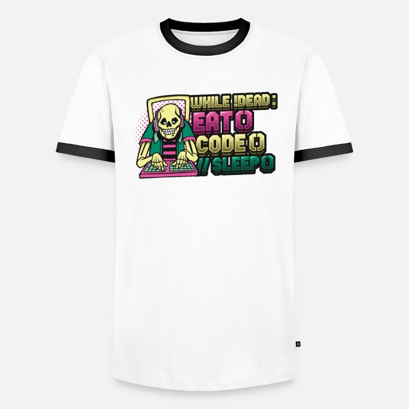 Programmeur,Programmeur informatique,Blague T-shirt contrasté Homme