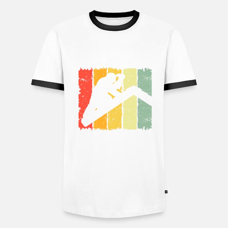 Dachdecker Dachspengler Dachdecken Dachklempner Männer Kontrast-T-Shirt