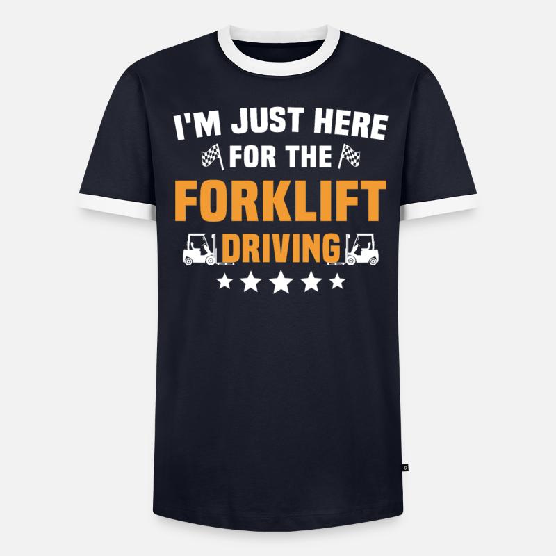 Chariot élévateur T-shirt contrasté Homme