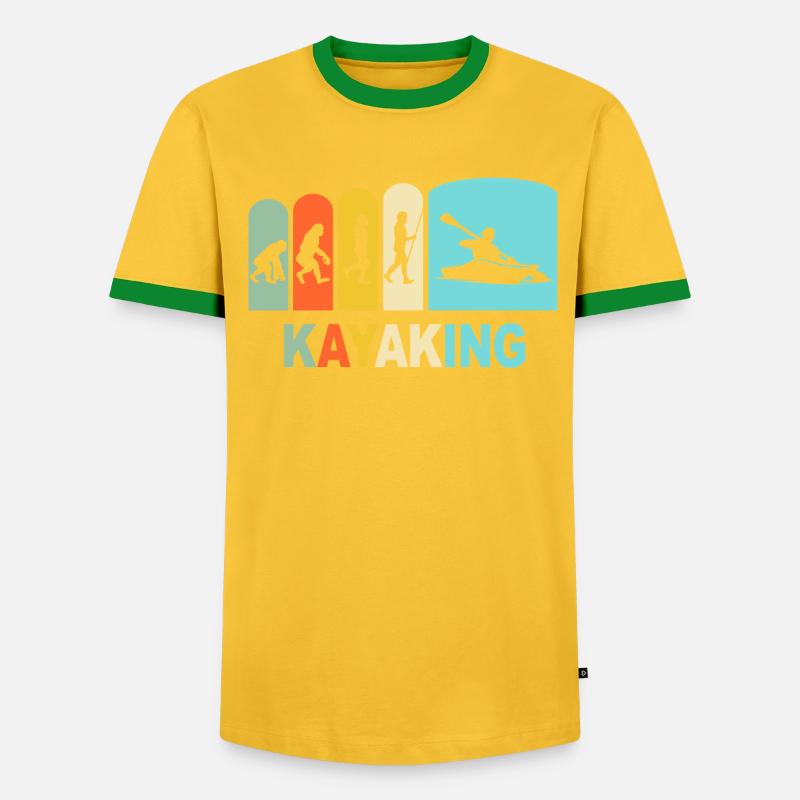 Kayak Evolution Kayaking - Men's Ringer Shirt - undefined