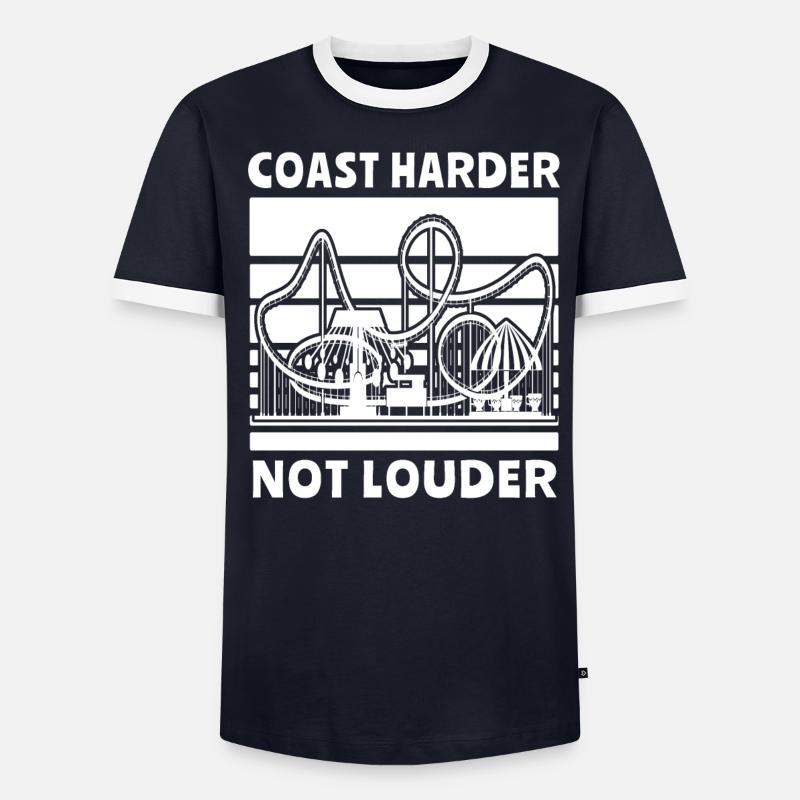 Roller coaster Men's Ringer Shirt