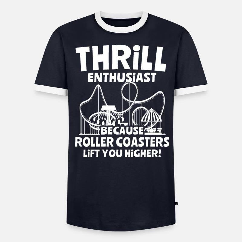 Roller coaster Men's Ringer Shirt
