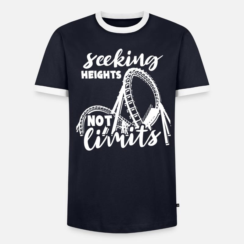 Roller coaster Men's Ringer Shirt