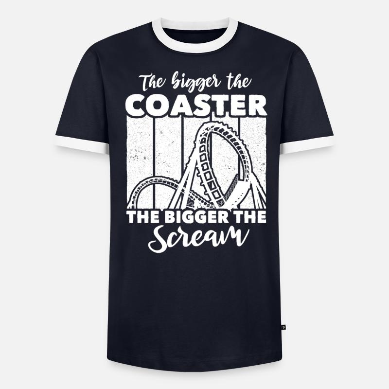 Roller Coaster Men's Ringer Shirt