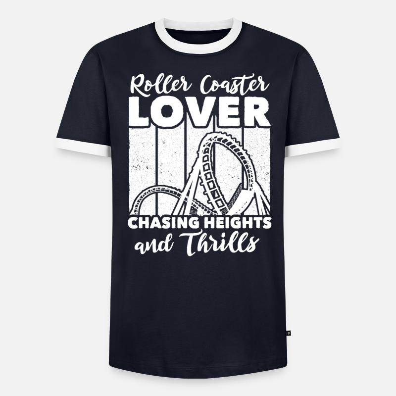 Roller Coaster Men's Ringer Shirt