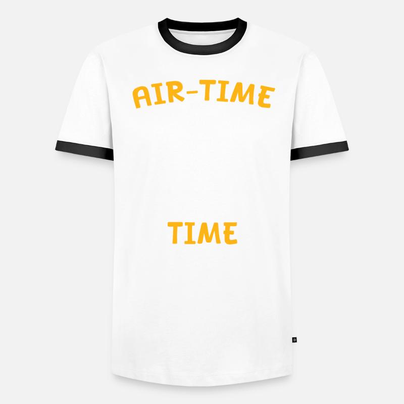 Achterbahn Roller Coaster Männer Kontrast-T-Shirt
