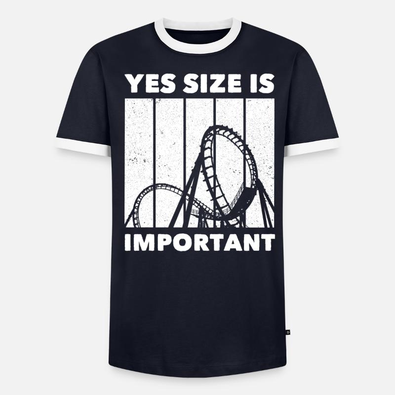 Roller Coaster Roller Coaster Rider Men's Ringer Shirt