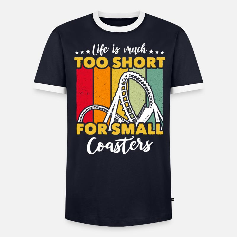 Roller Coaster Roller Coaster Lovers Men's Ringer Shirt