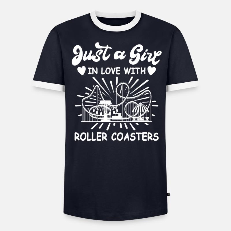 Roller coaster Men's Ringer Shirt