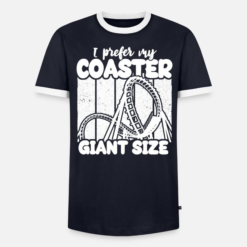 Roller coaster Men's Ringer Shirt