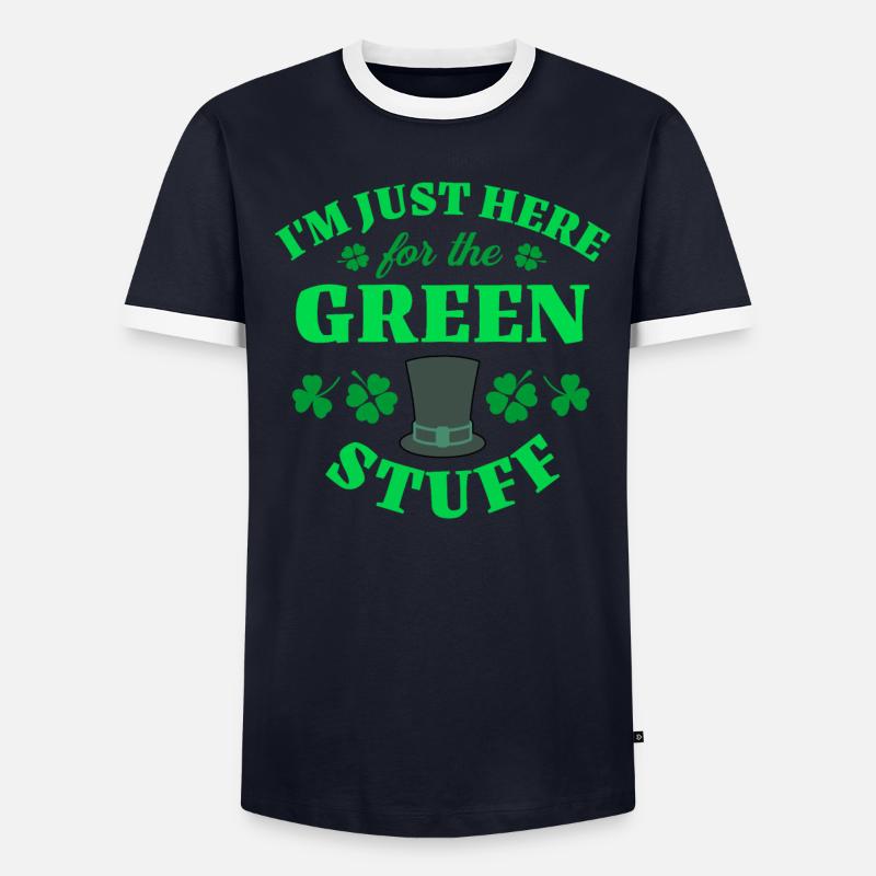 Fête de la Saint-Patrick T-shirt contrasté Homme