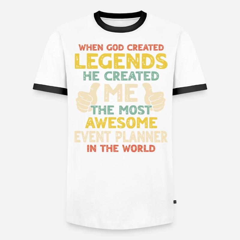 Event Planner Men's Ringer Shirt