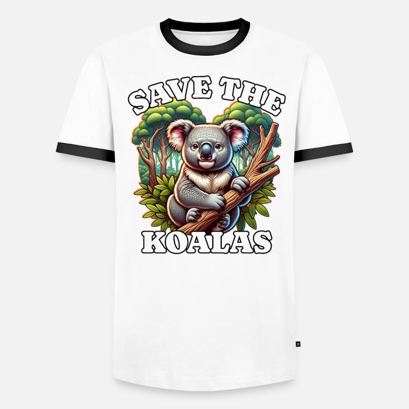 Save Koala Men's Ringer Shirt
